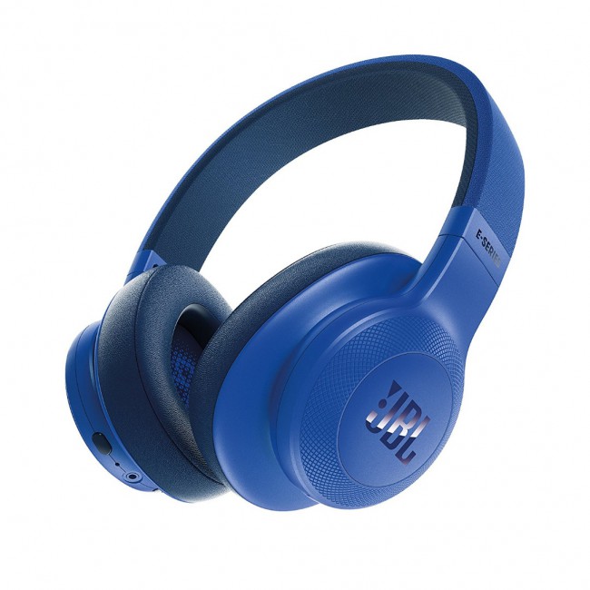 JBL Harman E55BT Over Ear Headphone Blue